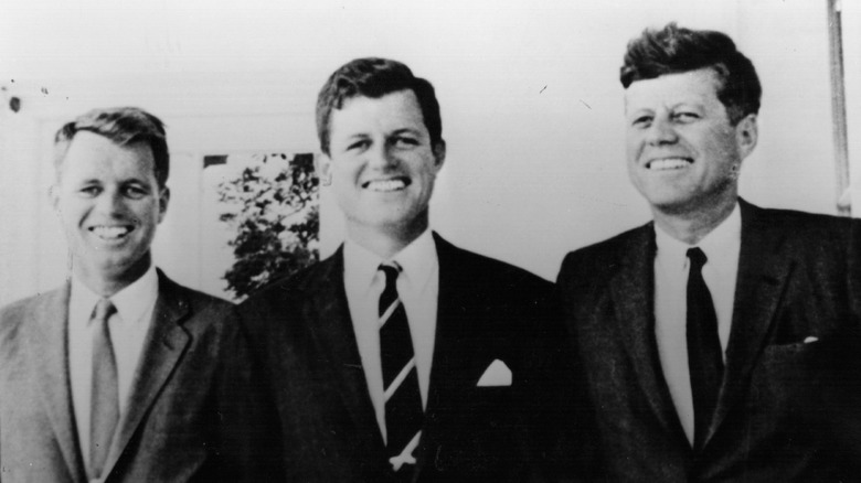 Robert, Ted, and John Kennedy