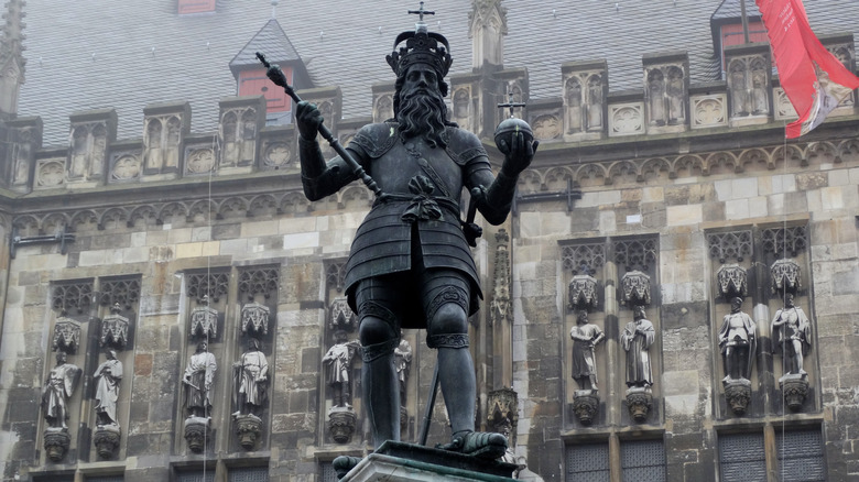 Charlemagne statue