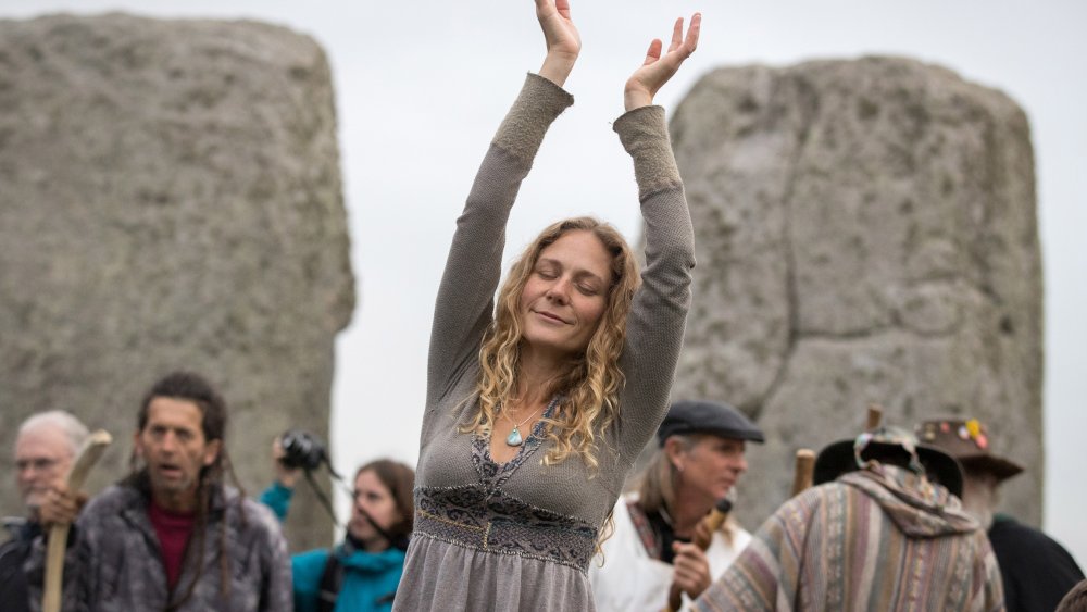 Pagans at Stonehenge