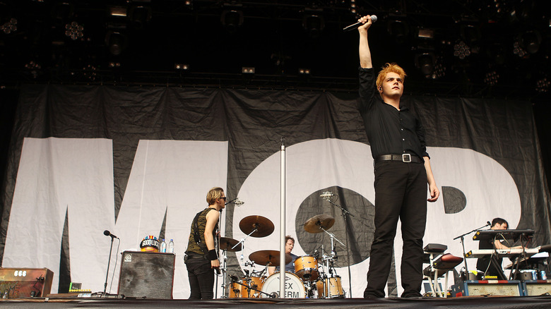 My Chemical Romance performing