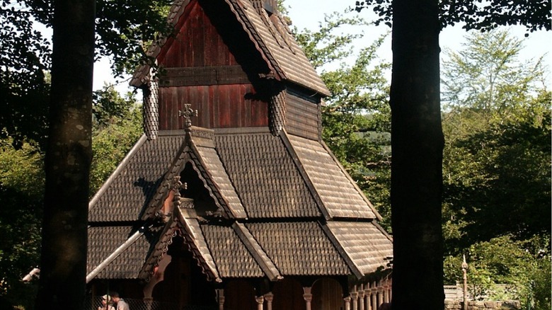 Fantoft Church after its restoration