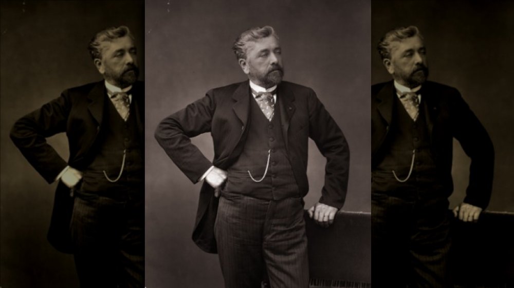 French engineer Alexandre Gustave Eiffel (1832 - 1923),