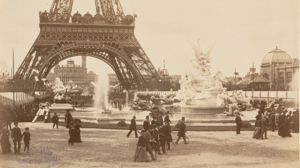 Eiffel Tower, 1890s. Artist Unknown.