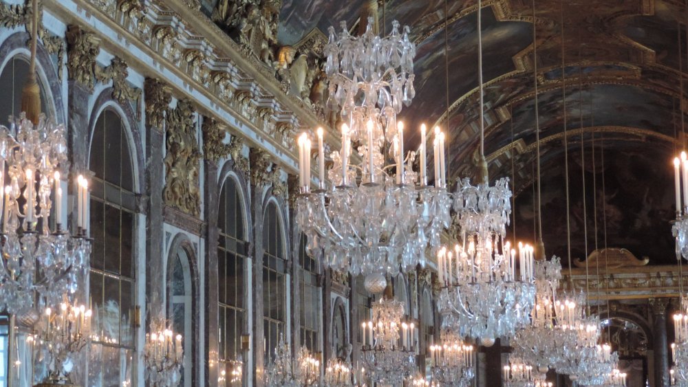 The Hall of Mirrors at the Palace of Versailles