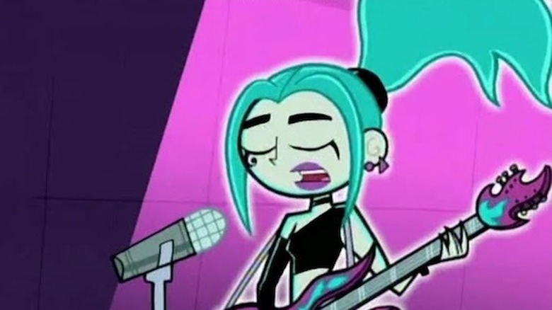 Ember from Danny Phantom singing