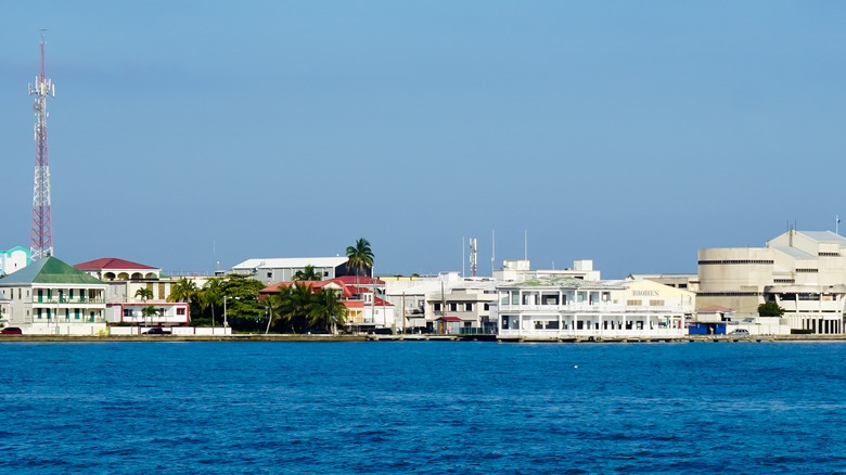 Photo of coastal city Belize