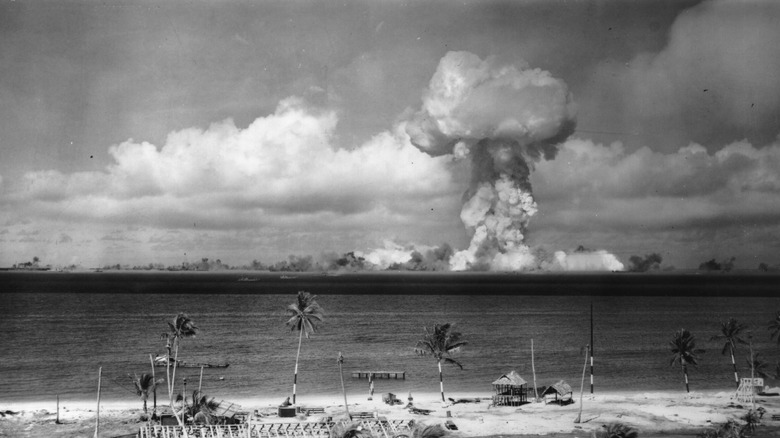 Bikini atoll test