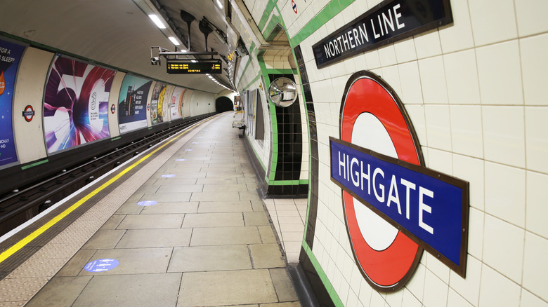 Highgate Station in London