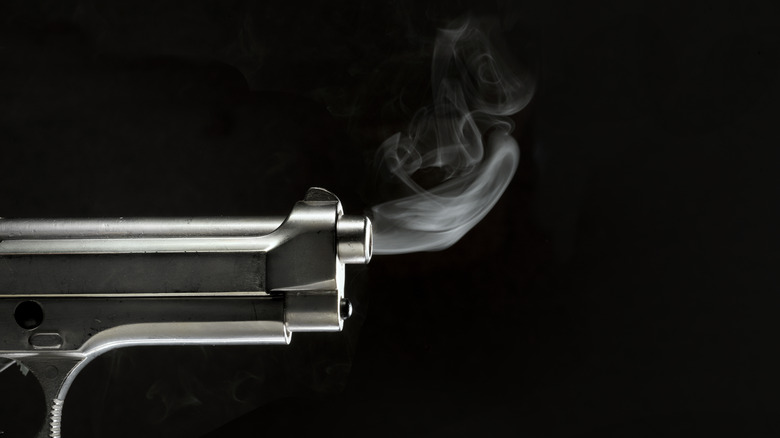 Smoking gun barrel