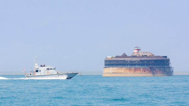 sea fort boat