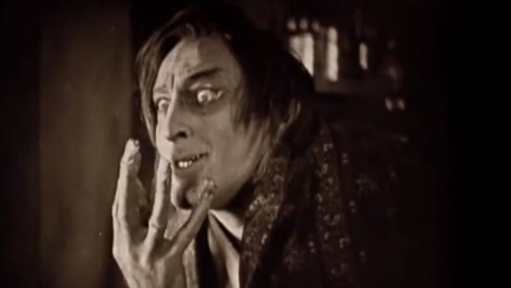 John Barrymore's transformation in the 1920 film version of Dr. Jekyll and Mr. Hyde