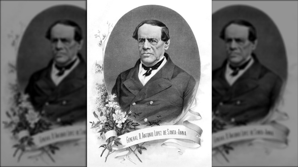 Santa Anna late in life