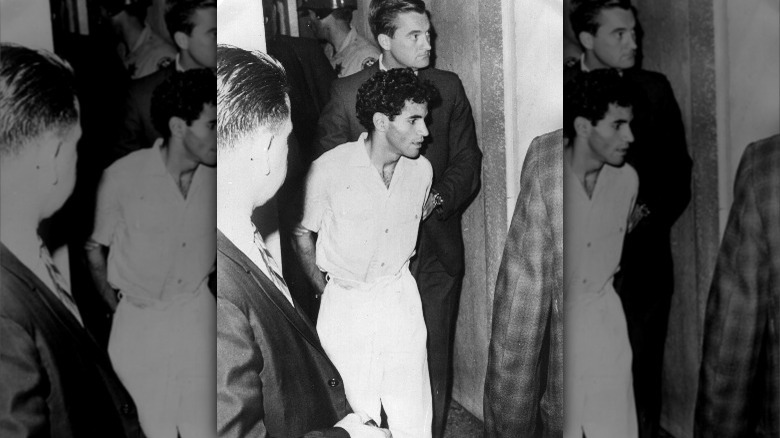 sirhan sirhan led away by cops