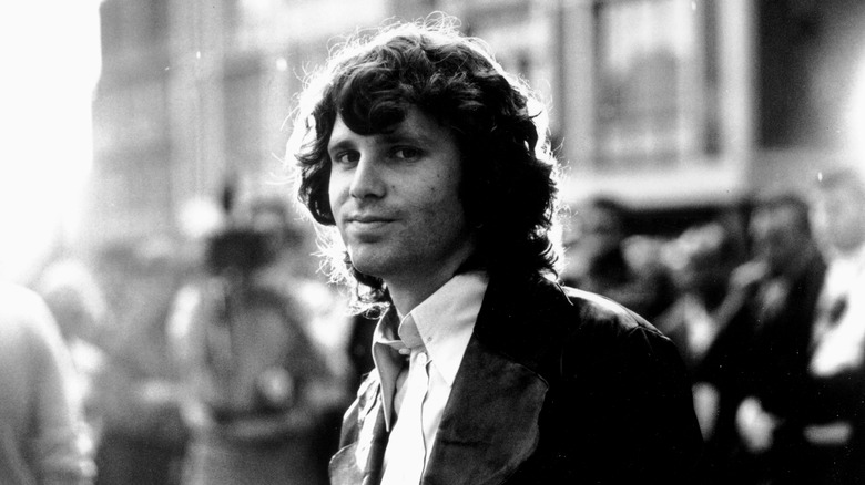 Jim Morrison smiling