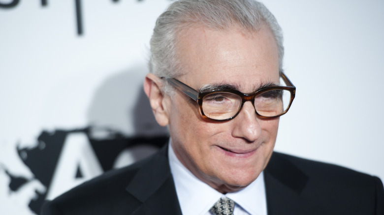 Martin Scorsese glasses smiling