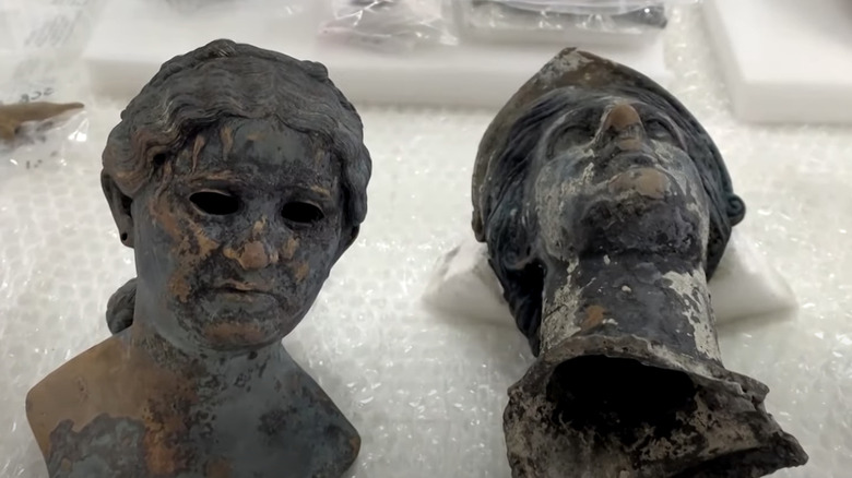 Roman and Etruscan artifacts uncovered