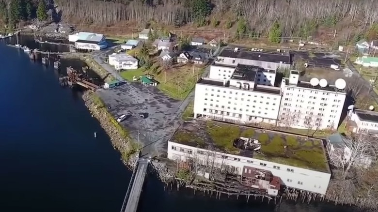 Kitsault, British Columbia, from the air