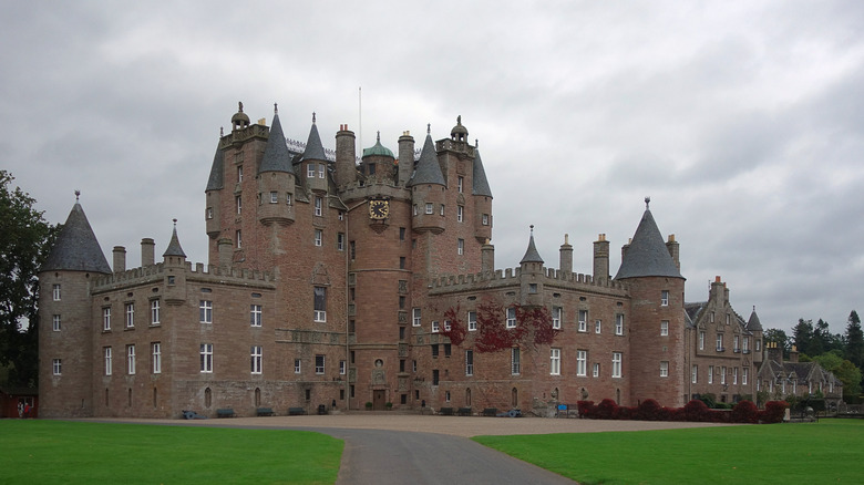 Glamis Castle from Angles Park