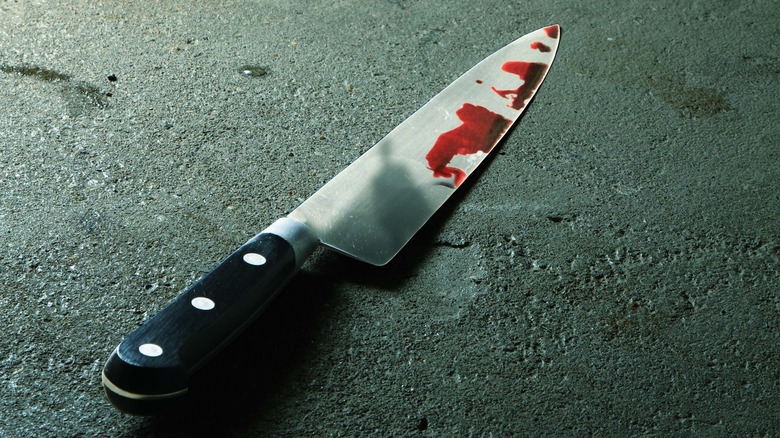 bloody knife