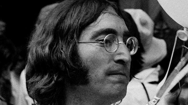 John Lennon serious