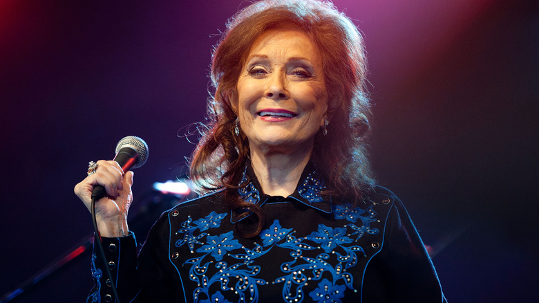 Loretta Lynn smiles