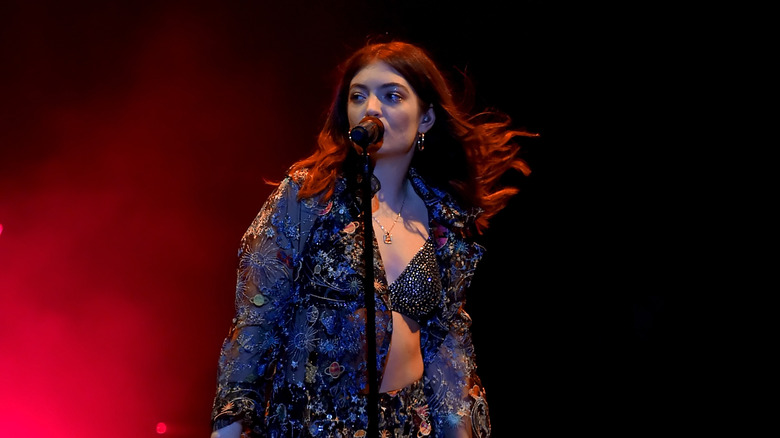 Pop singer Lorde