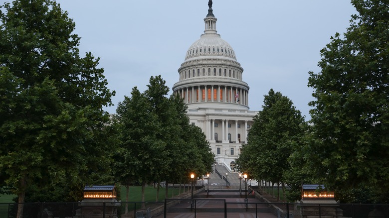 the us capitol building