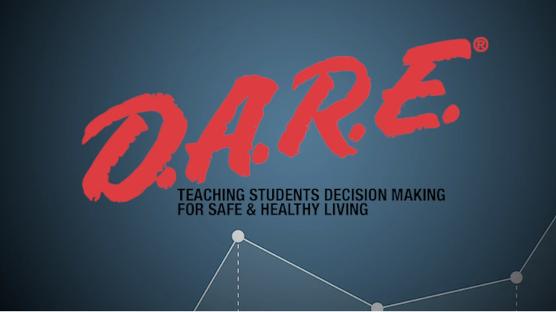 DARE logo from the 1980s and 1990s