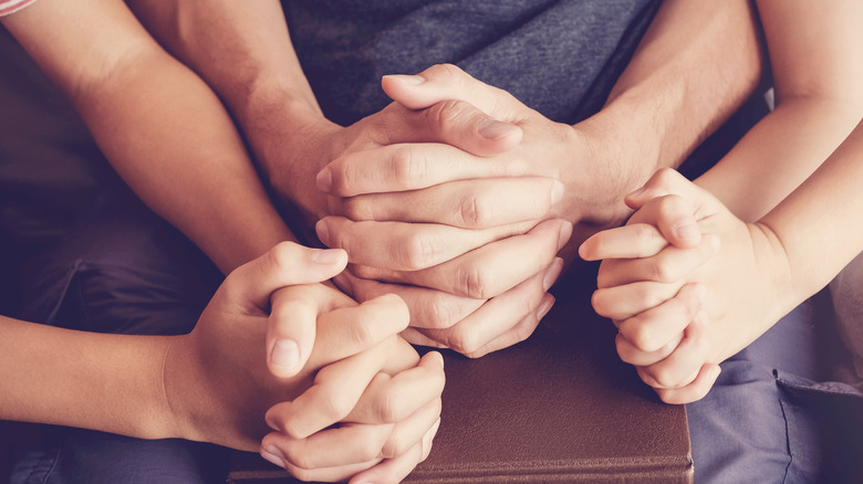 praying hands children