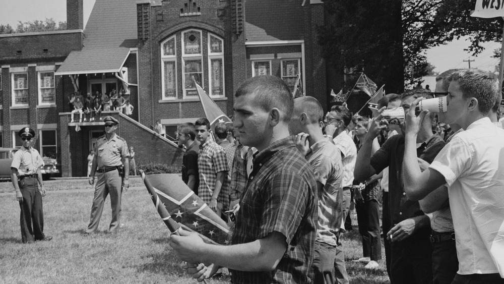 Alabama high school students protesting 