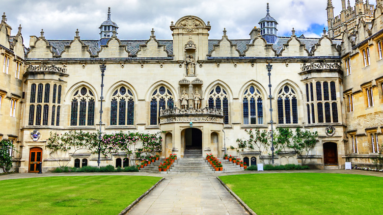 Oriel College at Oxford