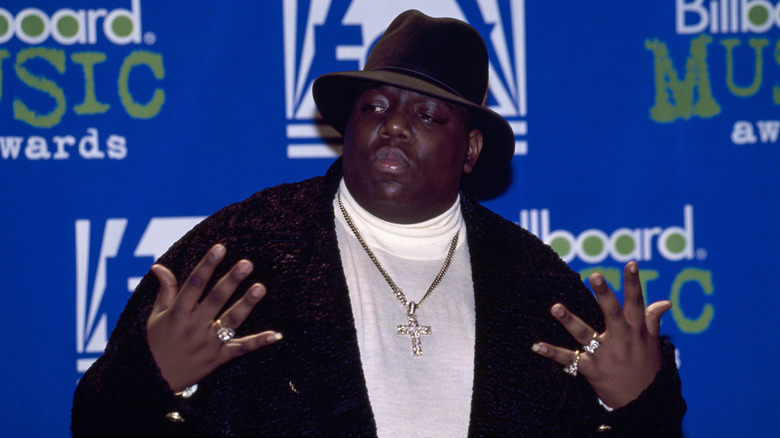 Rapper Biggie Smalls