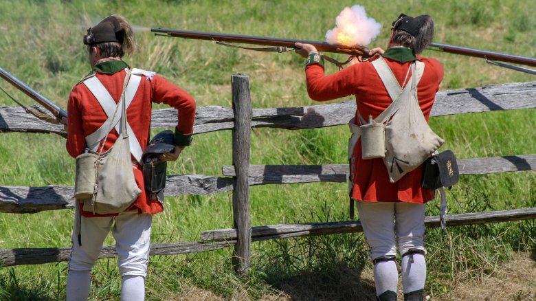 revolutionary war redcoats