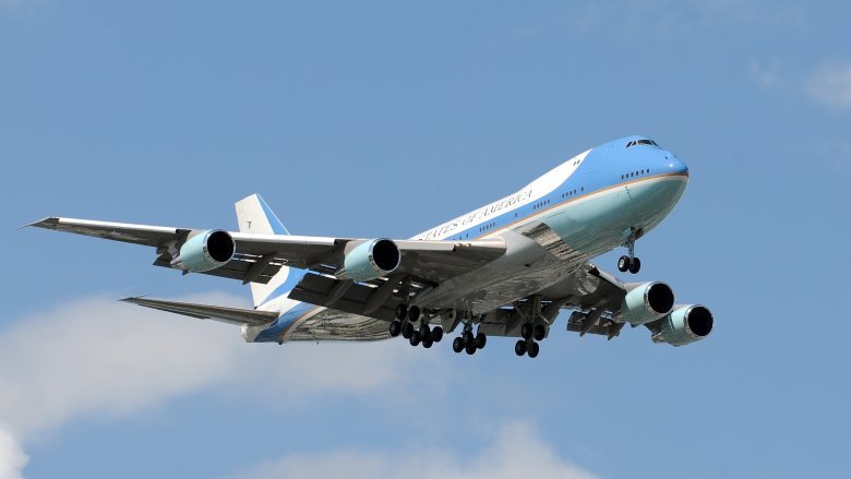 Air Force One airborne