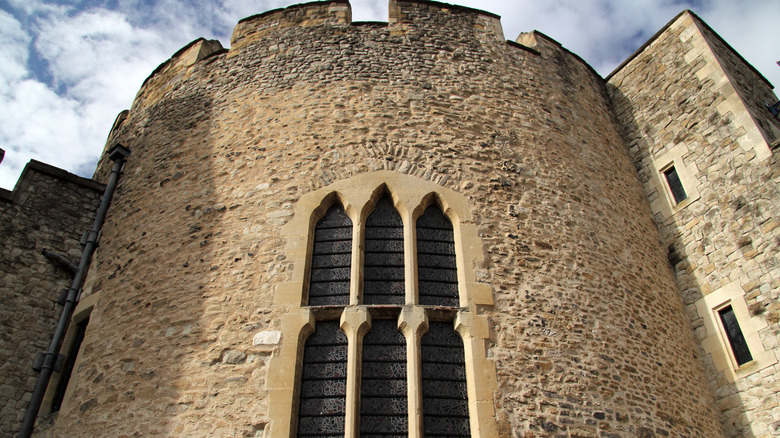 Tower of London with blue sky