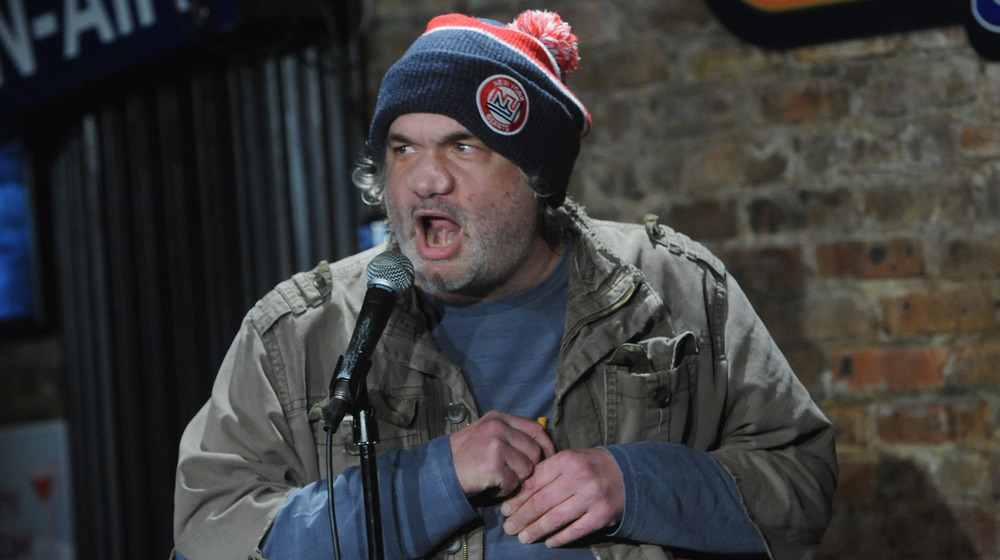 Artie Lange performs on stage