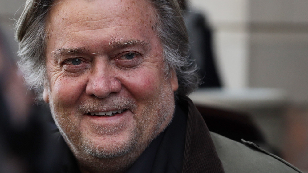 steve bannon close-up