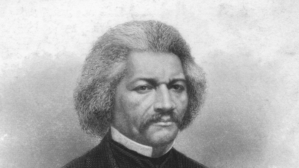 Portrait of Frederick Douglass from around 1868