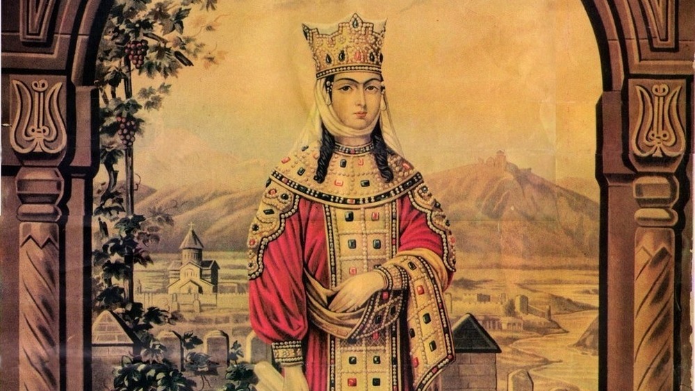 Queen Tamar of Georgia painting 