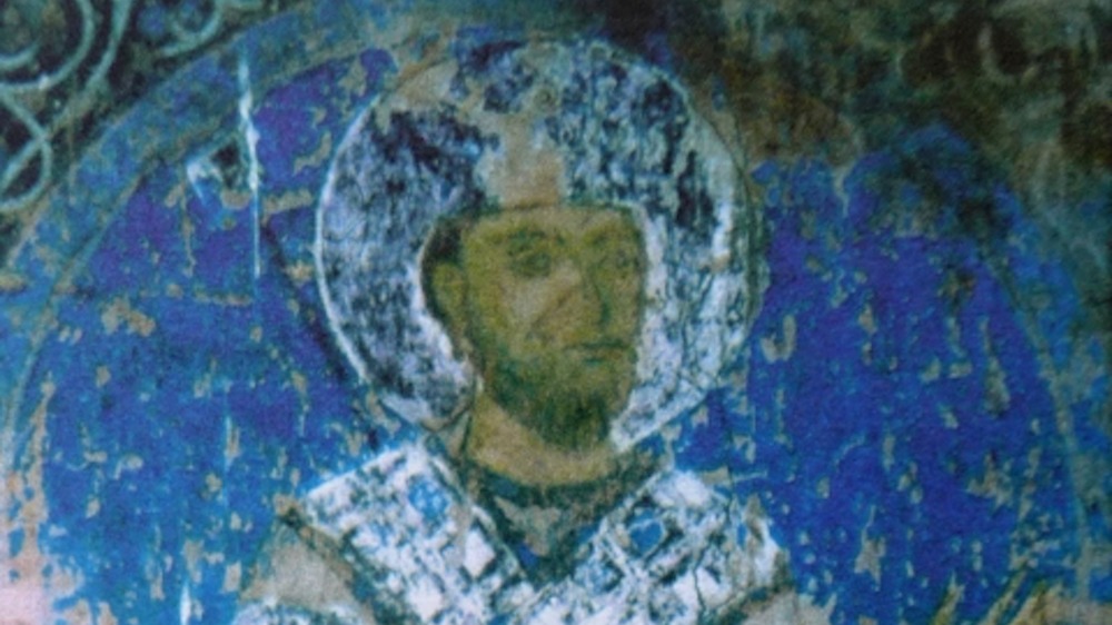 Fresco of George III of Georgia