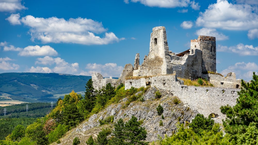 The castle where Báthory was imprisoned