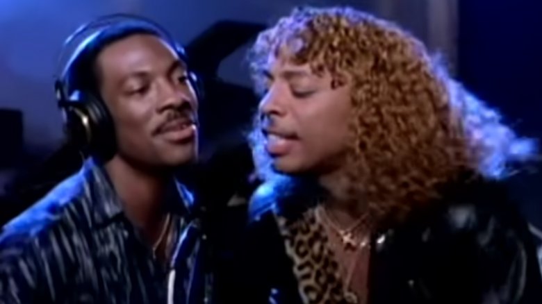 Rick James and Eddie Murphy