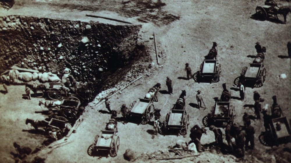 Chinese railroad workers on the Central Pacific Line