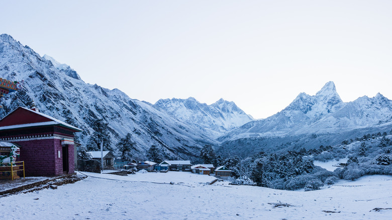 Tengboche on a trek to Mount Everest