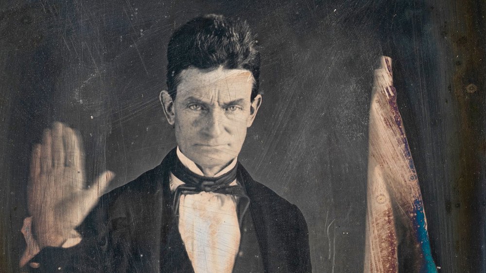 Daguerrotype of John Brown by Augustus Washington