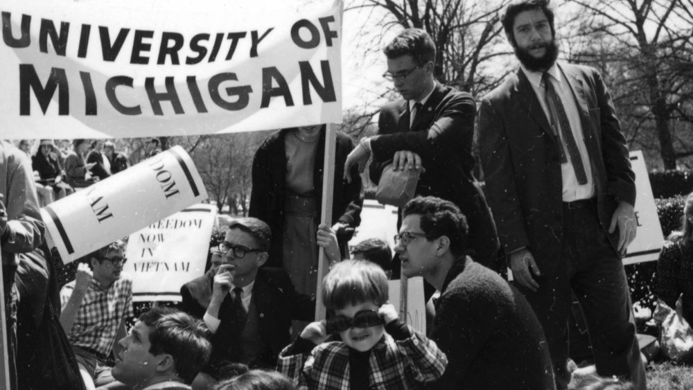 university of michigan protesters