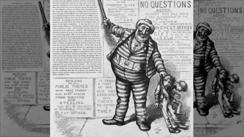 Boss Tweed cartoon by Thomas Nast