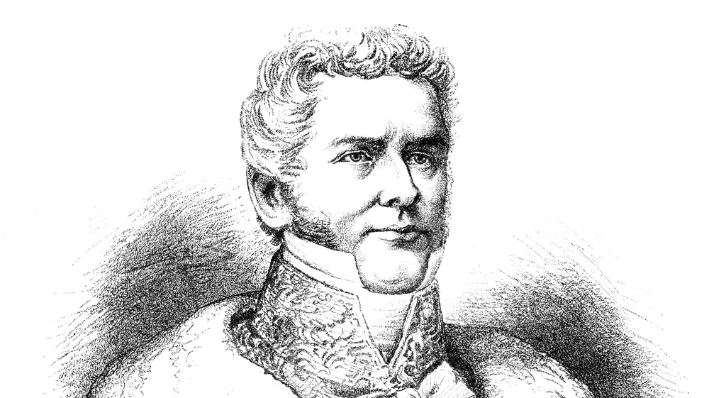 drawing of Lord Melbourne