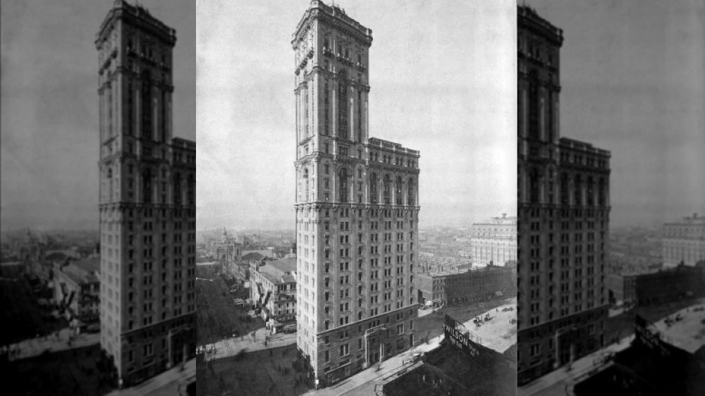 Times building at Times Square