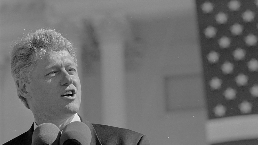 Bill Clinton speaking